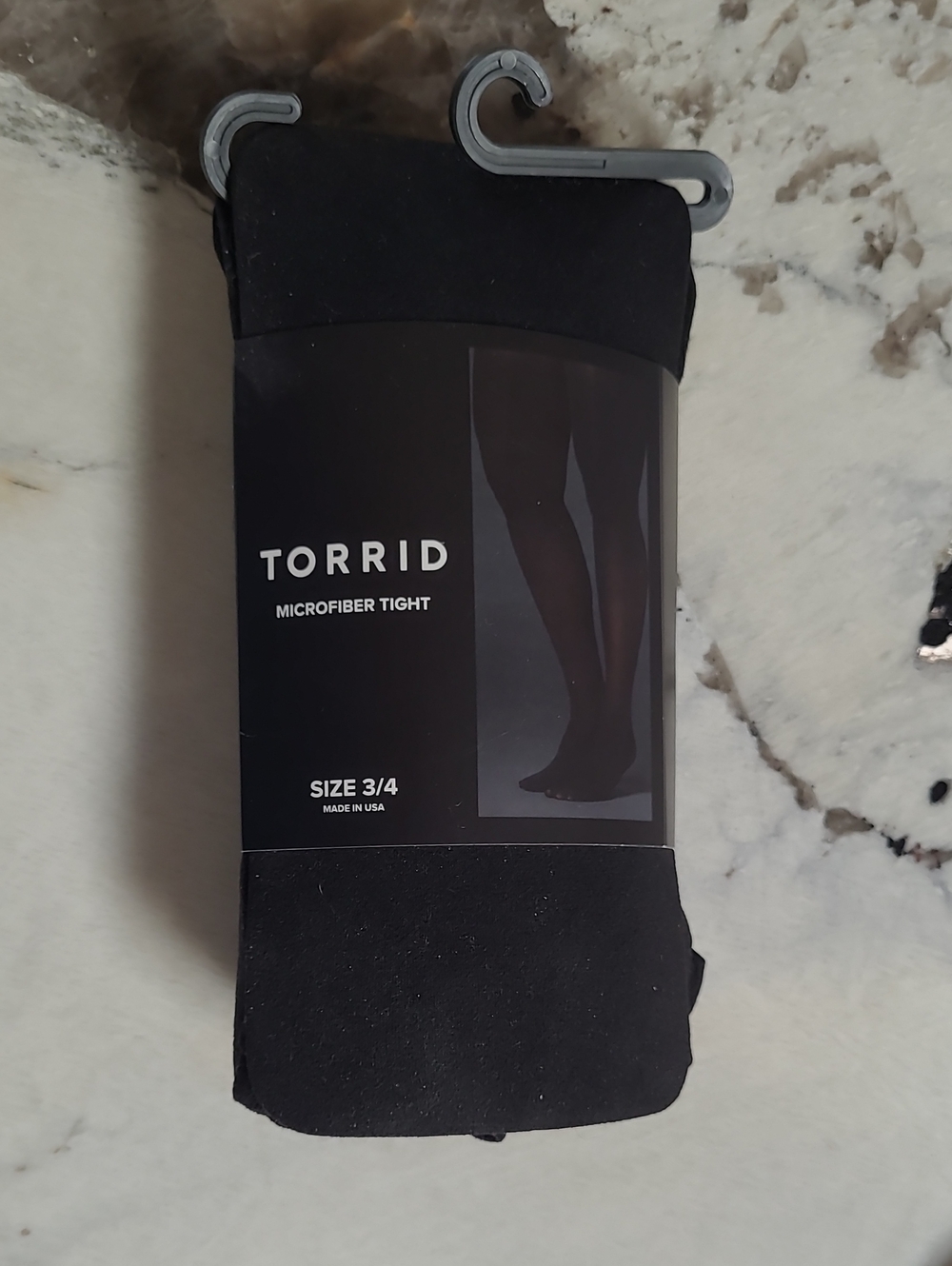torrid Black Microfiber Tights